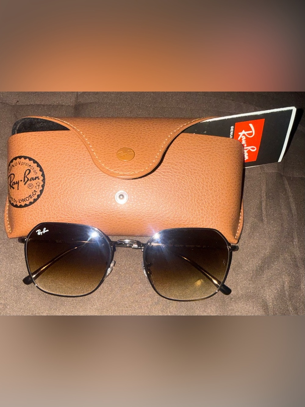 Ray-Ban RB3694 JIM Square-Round Sunglasses Wow